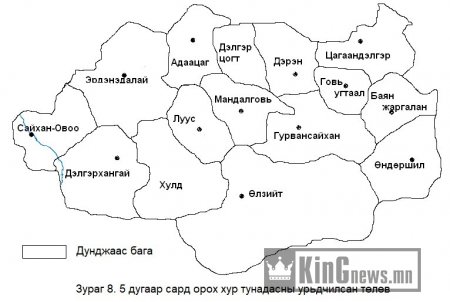 Дундговь аймгийн нутгаарх ойрын өдрүүд болон 5-р сарын цаг агаарын урьдчилсан мэдээ.